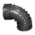 Advanced Drainage Systems ELBOW CORRUGATE 3""90 0390AA